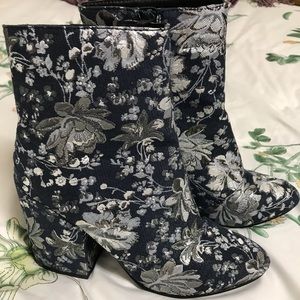 Floral Booties